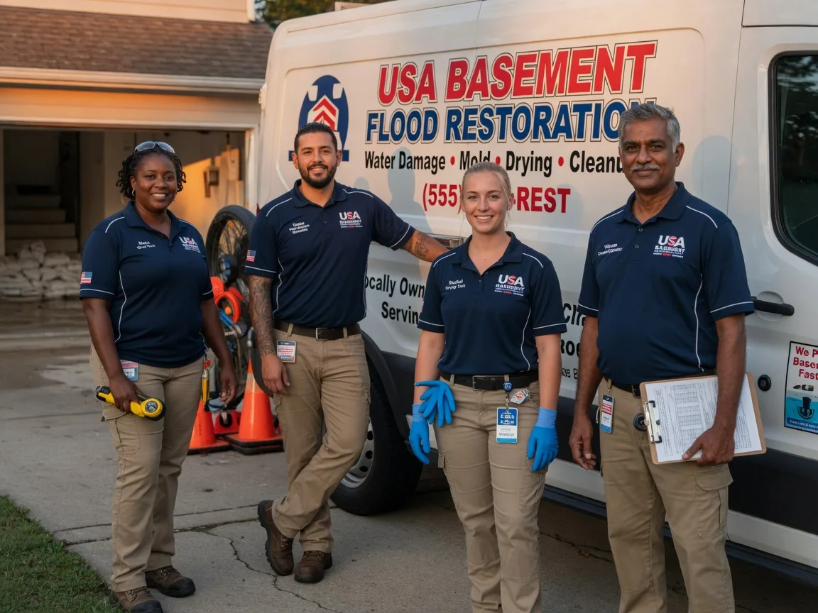 Basement Flood Cleanup company in Four Oaks, NC