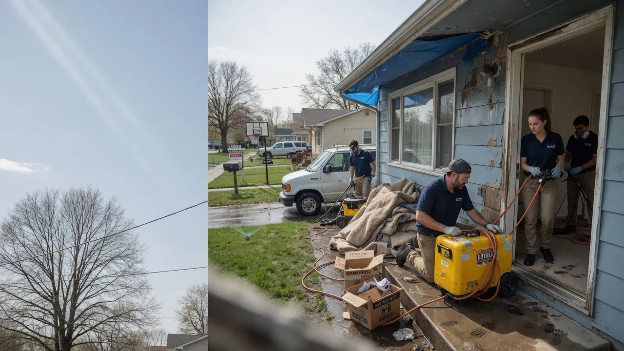 Basement Flood Cleanup in Four Oaks, NC near me